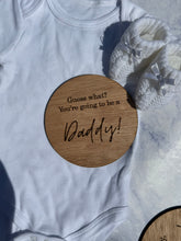 Load image into Gallery viewer, Guess what? You are going to be a daddy | Pregnancy announcement gift, Baby announcement, Dad to be announcement