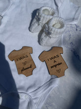 Load image into Gallery viewer, Twin Pregnancy announcement | We are having a baby Flat Lay Prop | Children's Photo Prop Surprise Twins Reveal | Baby coming soon