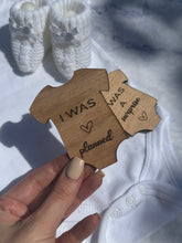 Load image into Gallery viewer, Twin Pregnancy announcement | We are having a baby Flat Lay Prop | Children's Photo Prop Surprise Twins Reveal | Baby coming soon