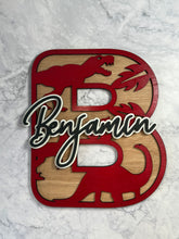 Load image into Gallery viewer, Bedroom Door Sign | Personalised Letter & Name Sign Kids Door Sign for Bedroom Accessories Wooden Name Sign Wall Decor Teen Gift Name Plaque