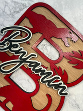 Load image into Gallery viewer, Bedroom Door Sign | Personalised Letter & Name Sign Kids Door Sign for Bedroom Accessories Wooden Name Sign Wall Decor Teen Gift Name Plaque