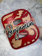 Load image into Gallery viewer, Bedroom Door Sign | Personalised Letter & Name Sign Kids Door Sign for Bedroom Accessories Wooden Name Sign Wall Decor Teen Gift Name Plaque