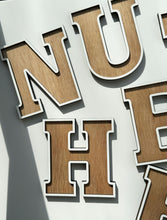 Load image into Gallery viewer, Custom Wooden Name Sign – Elegant Personalized Decor for Home and Events