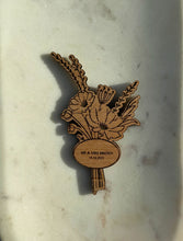 Load image into Gallery viewer, Engraved Floral Wooden Favours for Wedding Guests - Unique Mr & Mrs Keepsakes