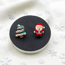 Load image into Gallery viewer, Christmas Clay Earrings