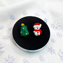 Load image into Gallery viewer, Christmas Clay Earrings
