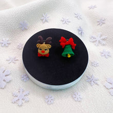 Load image into Gallery viewer, Christmas Clay Earrings