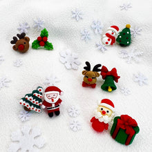Load image into Gallery viewer, Christmas Clay Earrings
