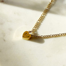 Load image into Gallery viewer, Initial Heart Necklace