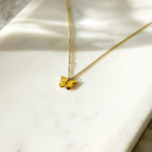 Load image into Gallery viewer, Inital+butterfly Necklace|LetterNecklace,InitialNecklace,personalisedJewellery,Tiny Letter Neckace|valentine's day gift|for her