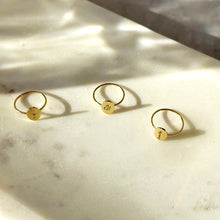 Load image into Gallery viewer, Gold Ring-Engraved name ring