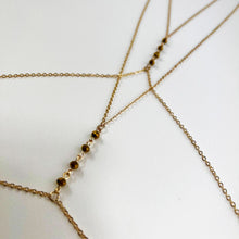 Load image into Gallery viewer, Layered Beaded Body Chain
