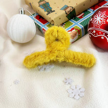 Load image into Gallery viewer, Fluffy Hairclips / hair claw/ hair accessories/ Christmas Gift