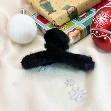 Load image into Gallery viewer, Fluffy Hairclips / hair claw/ hair accessories/ Christmas Gift