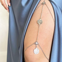 Load image into Gallery viewer, Coin Leg Chain