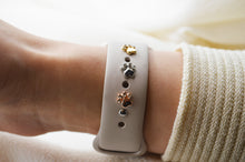 Load image into Gallery viewer, Paw stud, Apple Watch sport band charm
