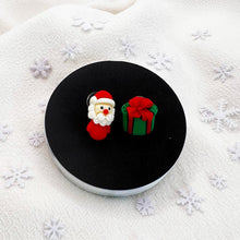 Load image into Gallery viewer, Christmas Clay Earrings
