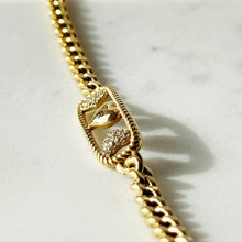 Load image into Gallery viewer, Gold Plated Heart Bracelet with Initial
