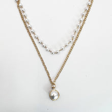 Load image into Gallery viewer, Pearl Choker Necklace
