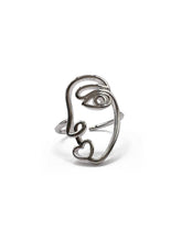 Load image into Gallery viewer, Picasso Inspired Face Ring
