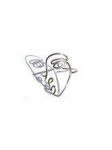 Load image into Gallery viewer, Picasso Inspired Face Ring
