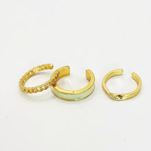 Load image into Gallery viewer, Gothic Style Three Piece ring set
